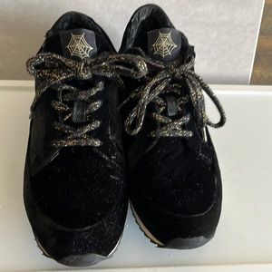 Charlotte Olympia Suede Sneakers